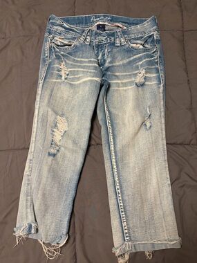 Amethyst Jeans Capris